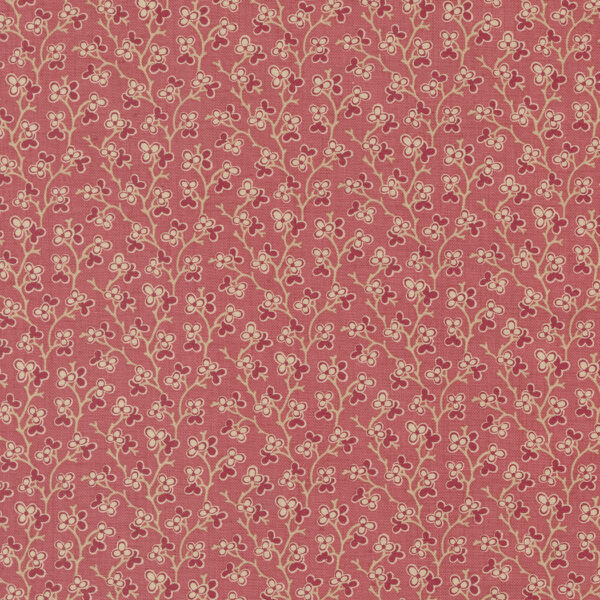 Rouenneries Trois 13966-13 Faded Red