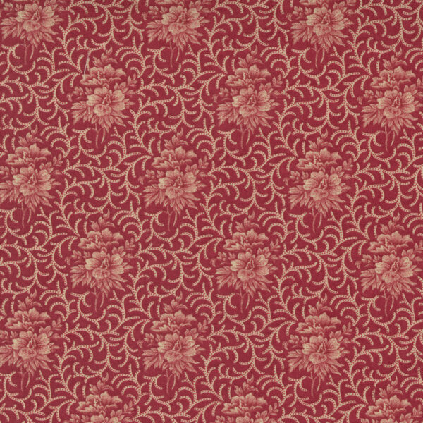 Poinsettia Plaza 44295-12 Crimson