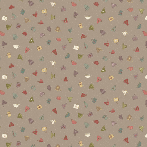 Christmas Cups Taupe 4790-822