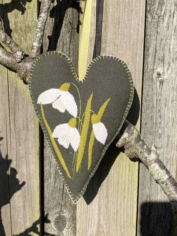 Snowdrop for Hope Heart Kit