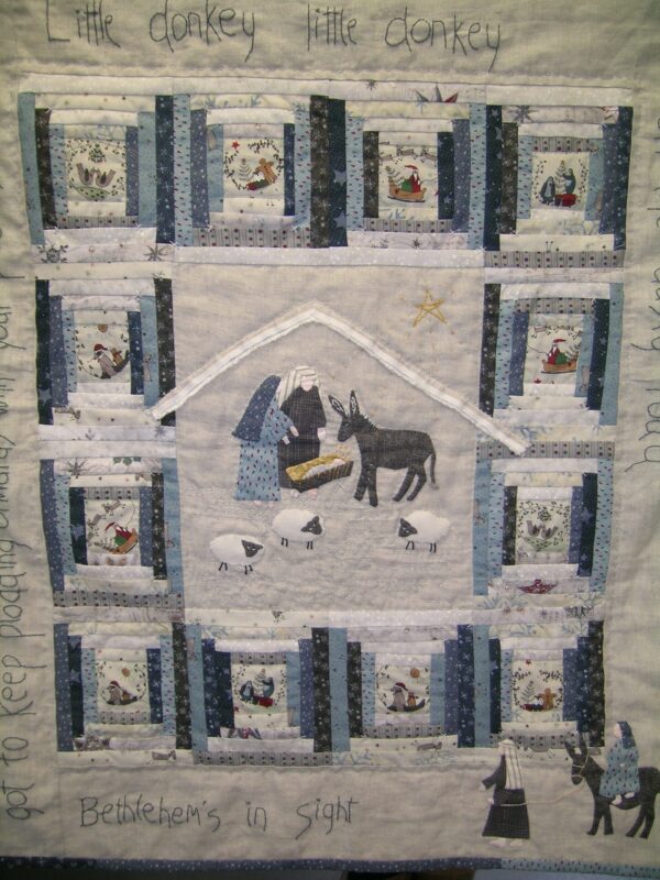Little Donkey Wallhanging Pattern - pattern
