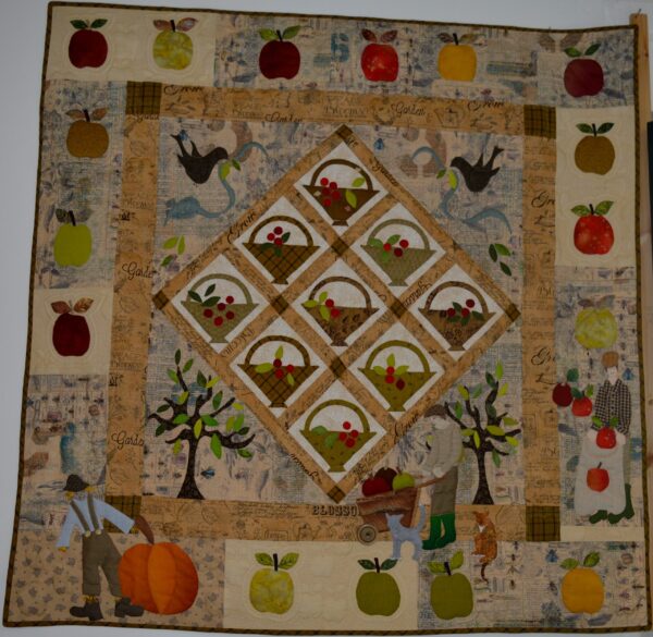 Apples Quilt Kit by Jo Colwill