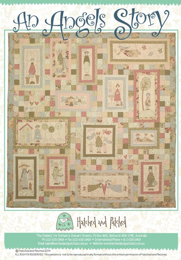 An Angels Story pattern by Anni Downs