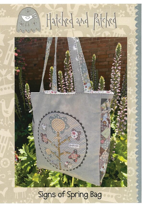 Signs of Spring pattern by Anni Downs of Hatched & Patched