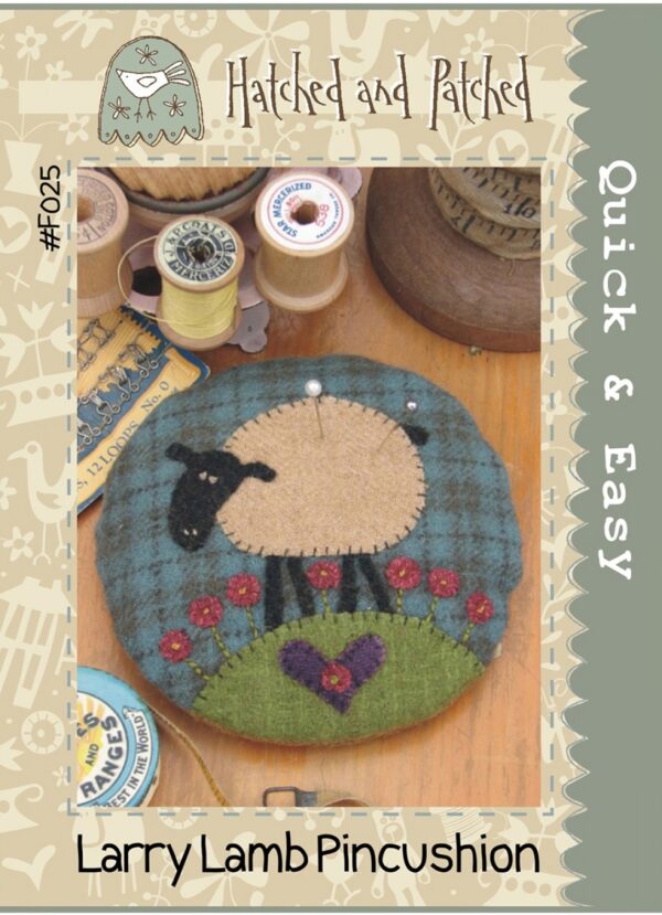 Larry Lamb Pincushion pattern by Anni Downs