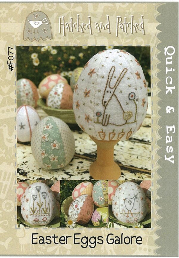 Easter Eggs Galore pattern by Anni Downs