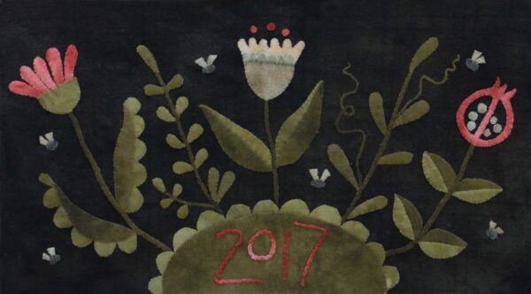 Flowers on the Hill pattern by Maggie Bonanomi