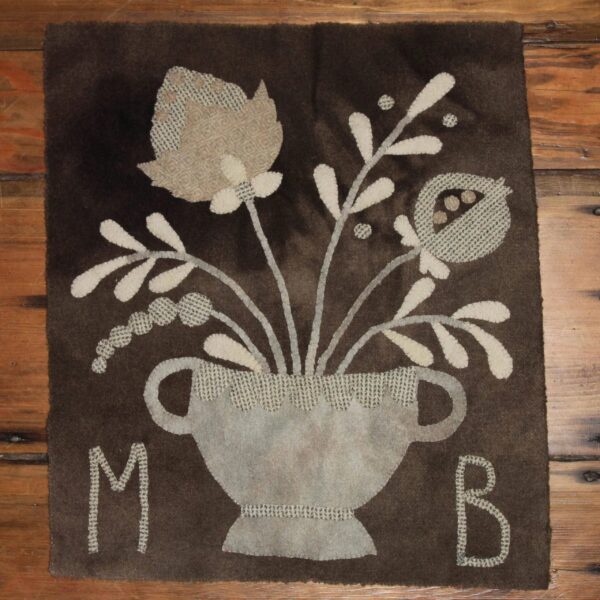 Wool Applique in Neutrals pattern by Maggie Bonanomi