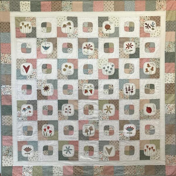 Market Garden Quilt by Anni Downs of Hatched & Patched