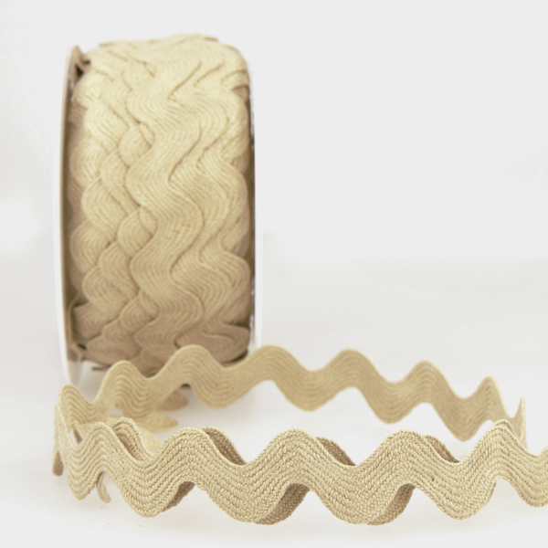 Ric Rac: Cotton 18mm: Light Beige
