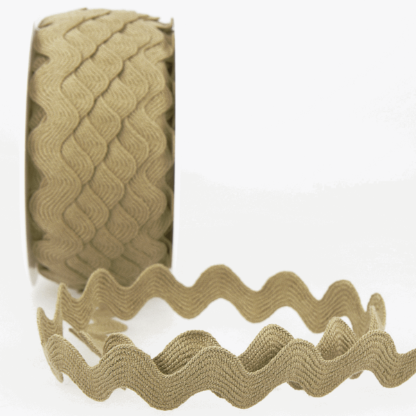 Ric Rac: Cotton 18mm: Taupe