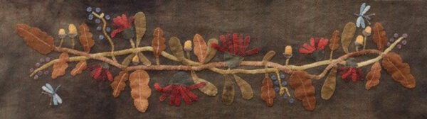 Flowers, Berries and Acorns by Maggie Bonanomi