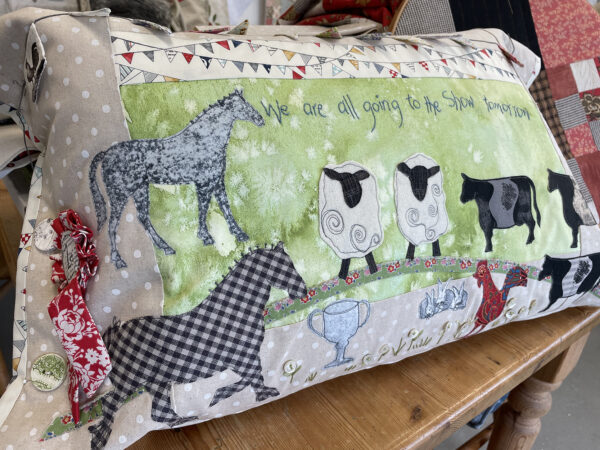 "All off to the show tomorrow" - Cushion kit
