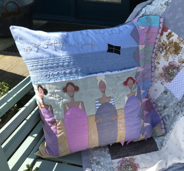 Let's go Surfing in Cornwall Cushion Kit