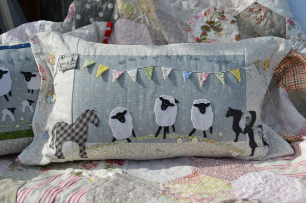 "We are all off to the show tomorrow" - Cushion kit
