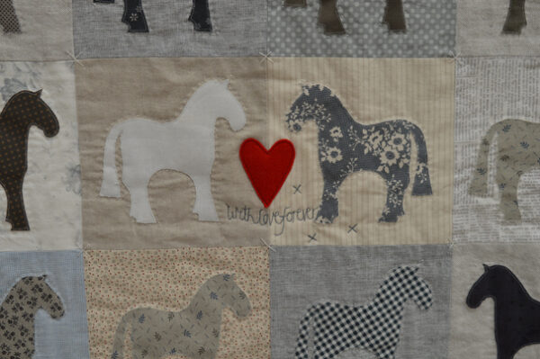 Scandinavian Horses Quilt
