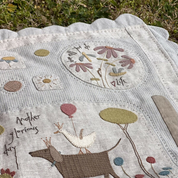 A Day in Happy Land pattern by Anni Downs of Hatched & Patched