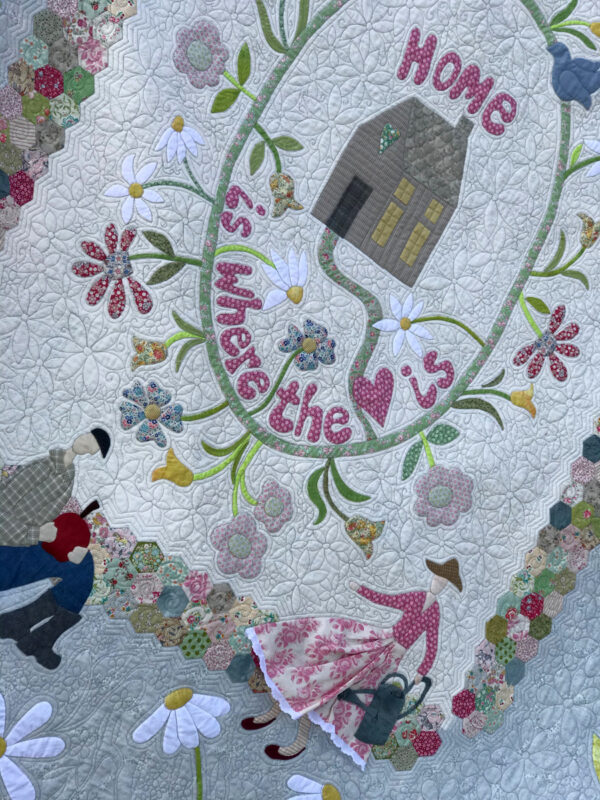 Spring is in the Air Quilt kit by Jo Colwill