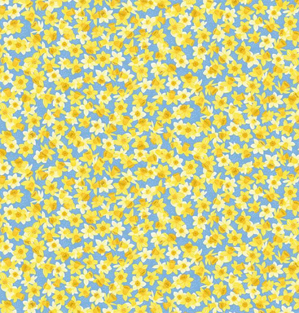 Hello Spring Daffodil Blue 085-B