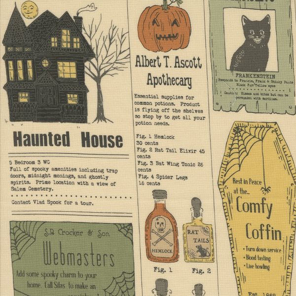 Home Sweet Haunt 20910-11 Bone