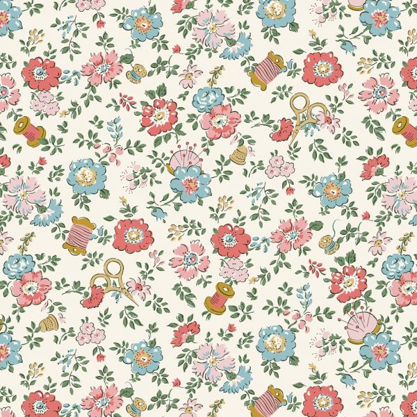Tudor Celebration Haberdashery Floral LF01667443B