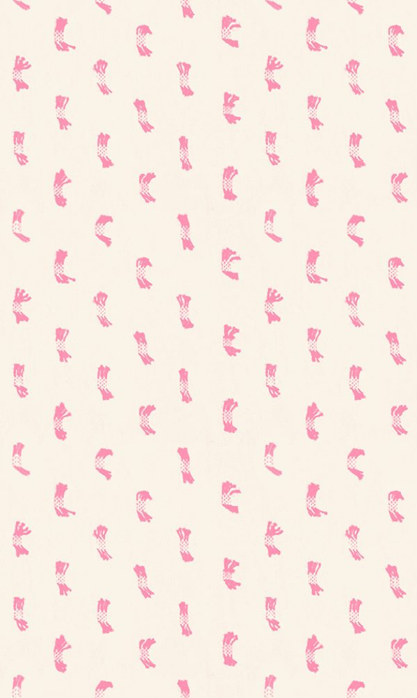 Warp & Weft Ooh Lucky Lucky Natural/Pink RS4128-13