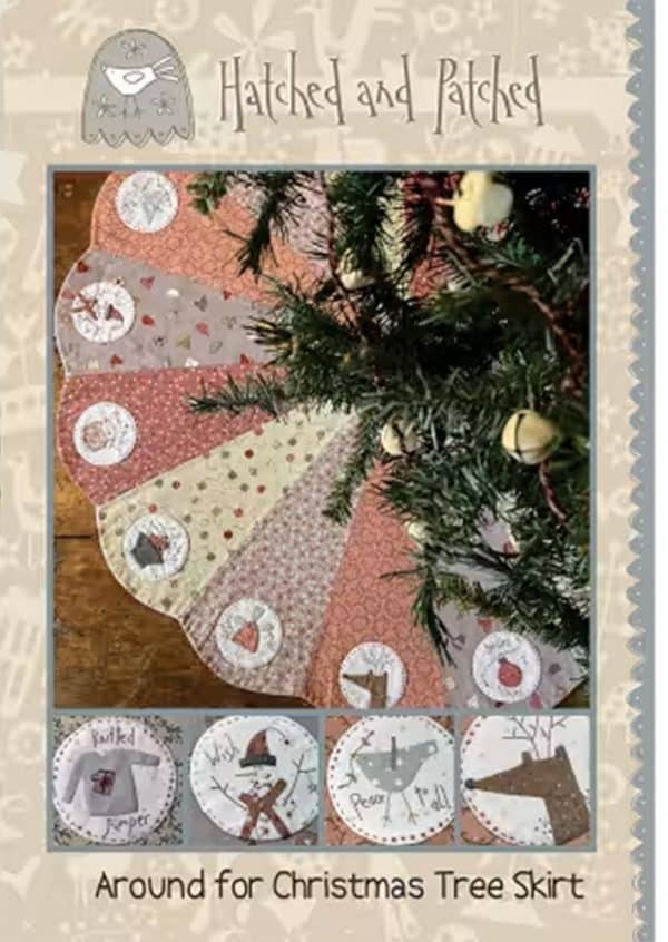 Around For Christmas Tree Skirt