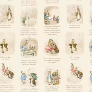 Peter Rabbit & Benjamin Bunny C17252R Cream