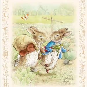 Peter Rabbit & Benjamin Bunny C17255 Panel